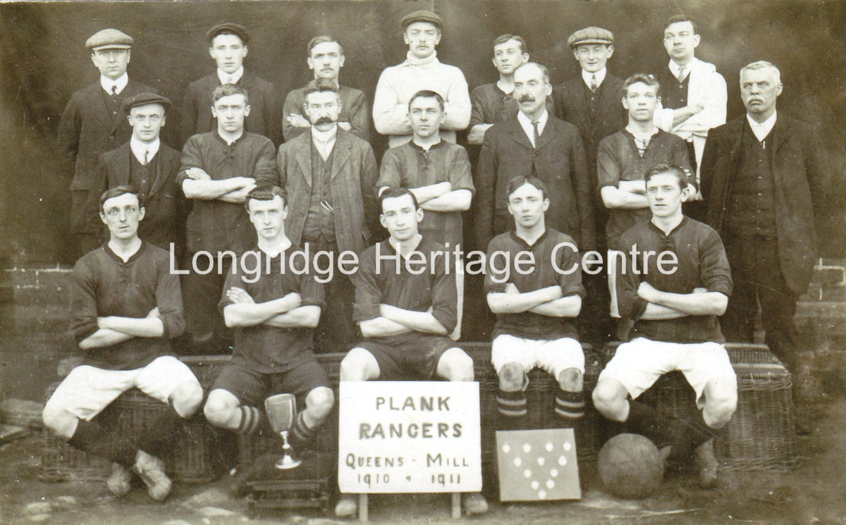 232B - Football Team - Queens Mill Plank Rangers - 1910-11